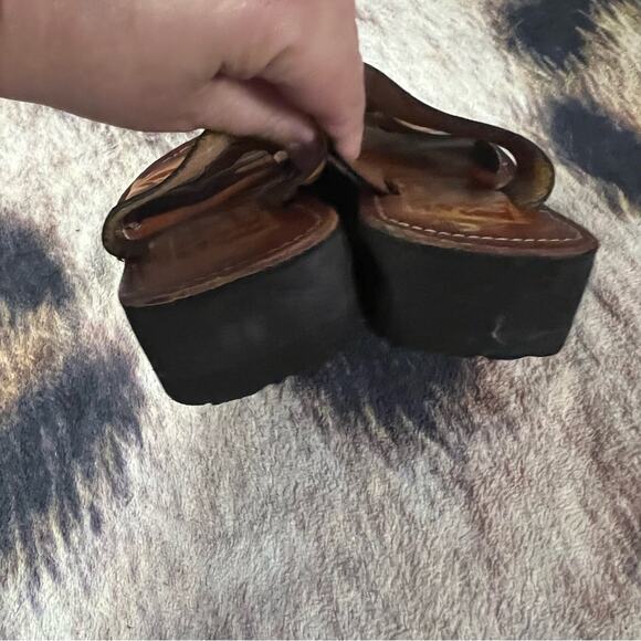 Artesanias Sal-Gar Handmade in Mexico Huaraches Sandals Little Kid Size 7 - Picture 4 of 10